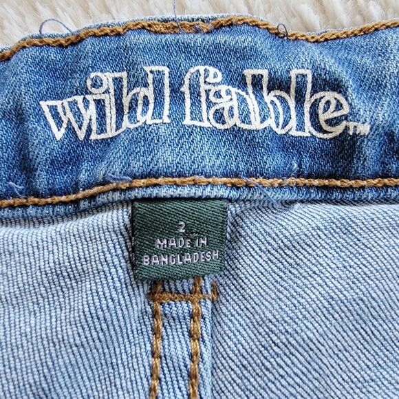 Wild Fable High Rise Distressed Mom Jeans - Picture 5 of 5